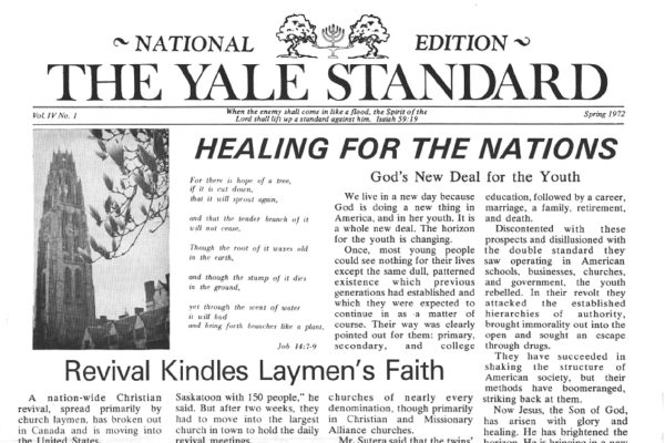 Yale Standard Spring 1972 cover